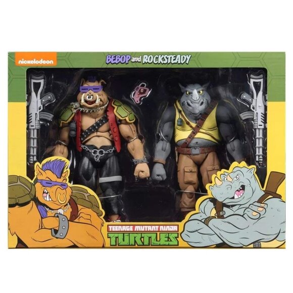 NIB - NECA Nickelodeon Teenage Mutant Ninja Turtle - Bebop and Rocksteady - Picture 1 of 11